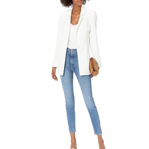 NWT The Drop Women's Blake Long Blazer size M - Picture 3 of 10